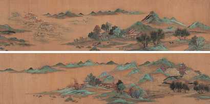 佚名 山水 手卷